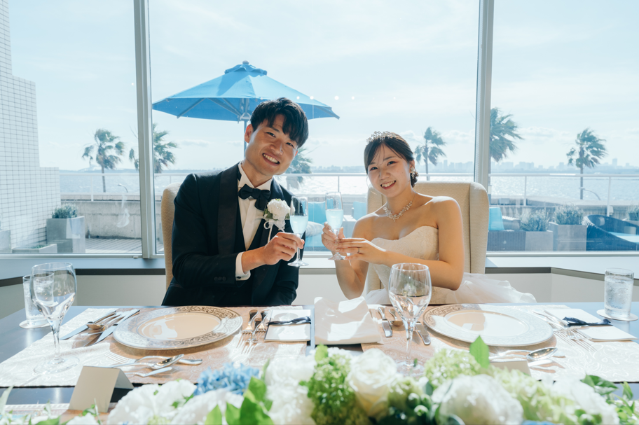 舞浜で叶う結婚式のご紹介でございます?.⋆